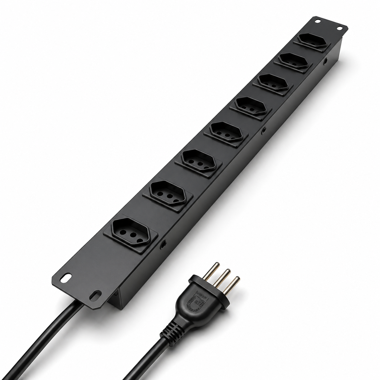 Régua Rack 20A Metalica Profissional Asimove