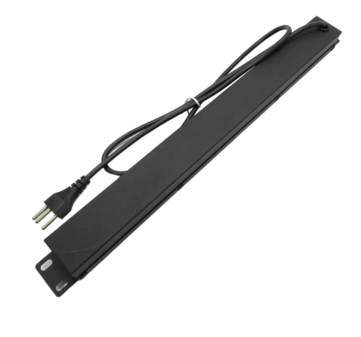 Régua Rack 19 Pol. Liga/Des. Fusível 12 Tomadas 10A Metálica Profissional Asimove